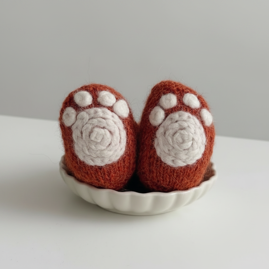 100% Hand Knitted Newborn 3-Piece Set – Orange Romper, Bonnet & Booties